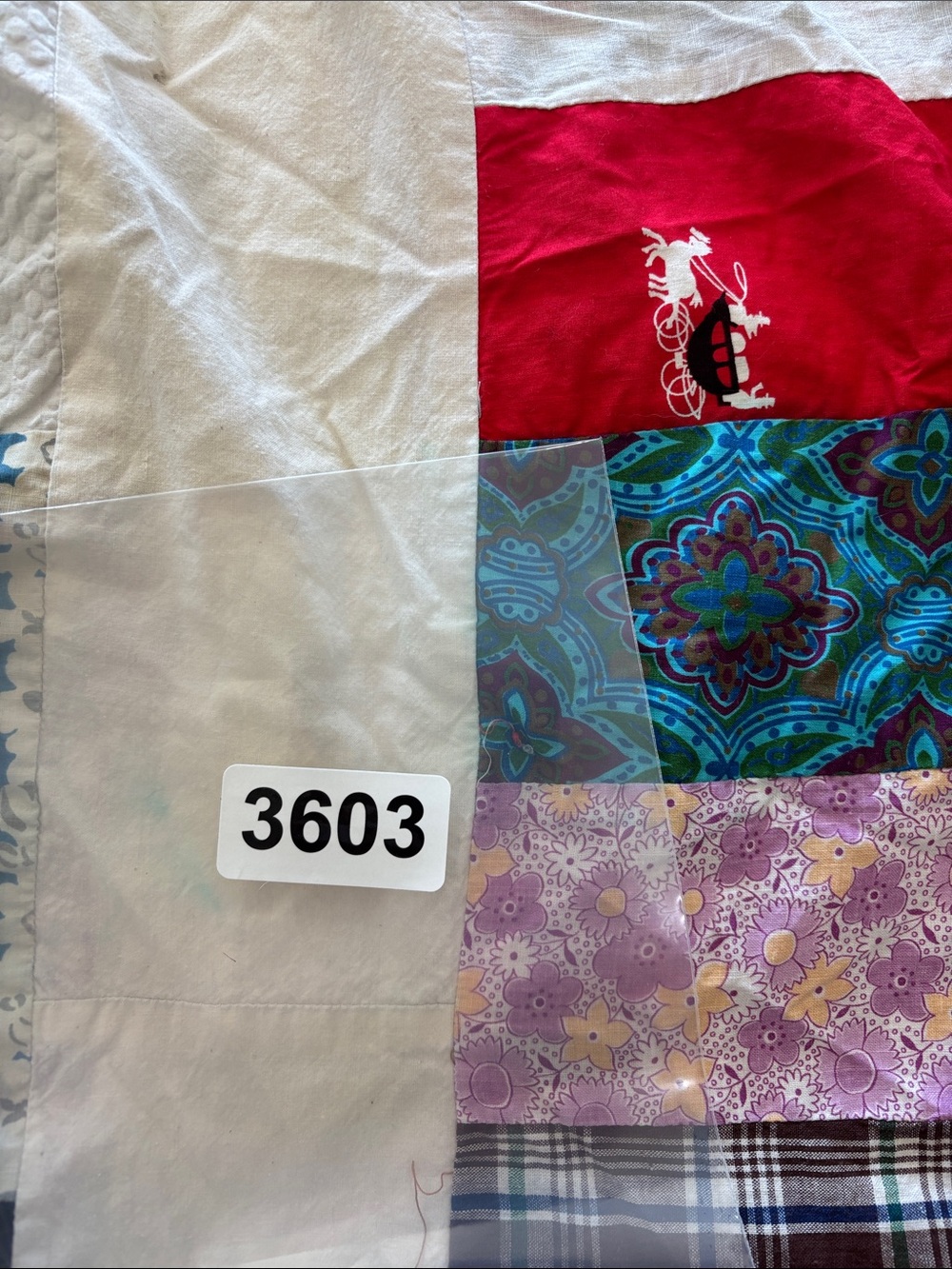 Patchwork quilt top - Picture 14 of 14